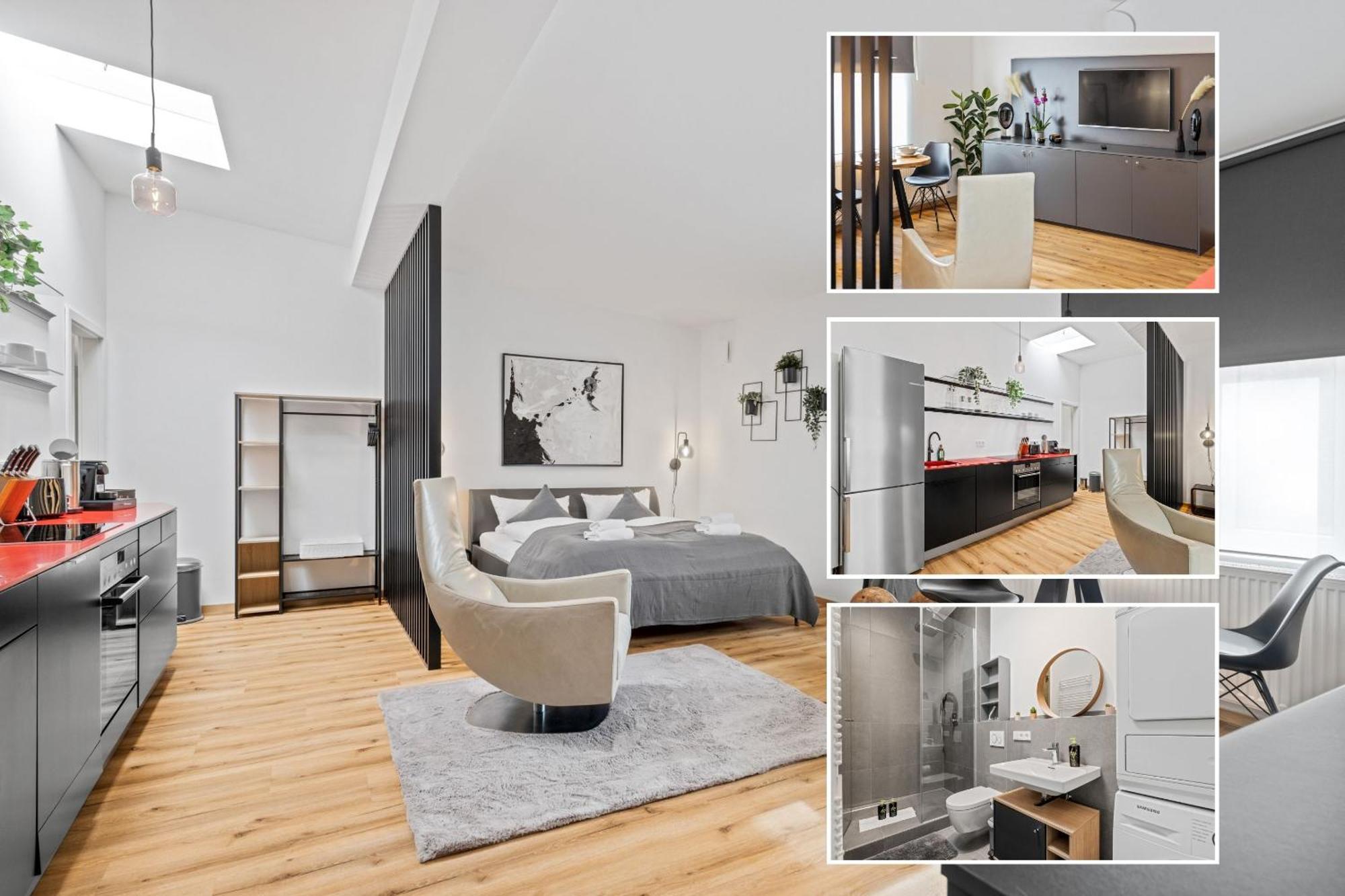 Stylish Tiny City House Augsburg Exteriér fotografie